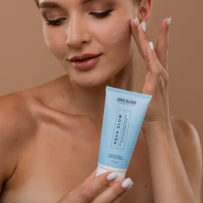 Екстразволожувальна маска для обличчя з гіалуроновою кислотою Aqua Glow Joko Blend 75 мл