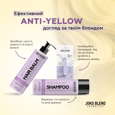 Комплексный набор по уходу за осветленными волосами Joko Blend