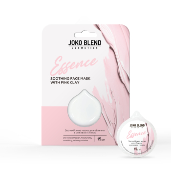 Заспокійлива маска для обличчя з рожевою глиною Essence Joko Blend 15 г