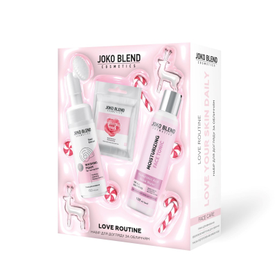 Набор новогодний по уходу за лицом Love Routine Joko Blend