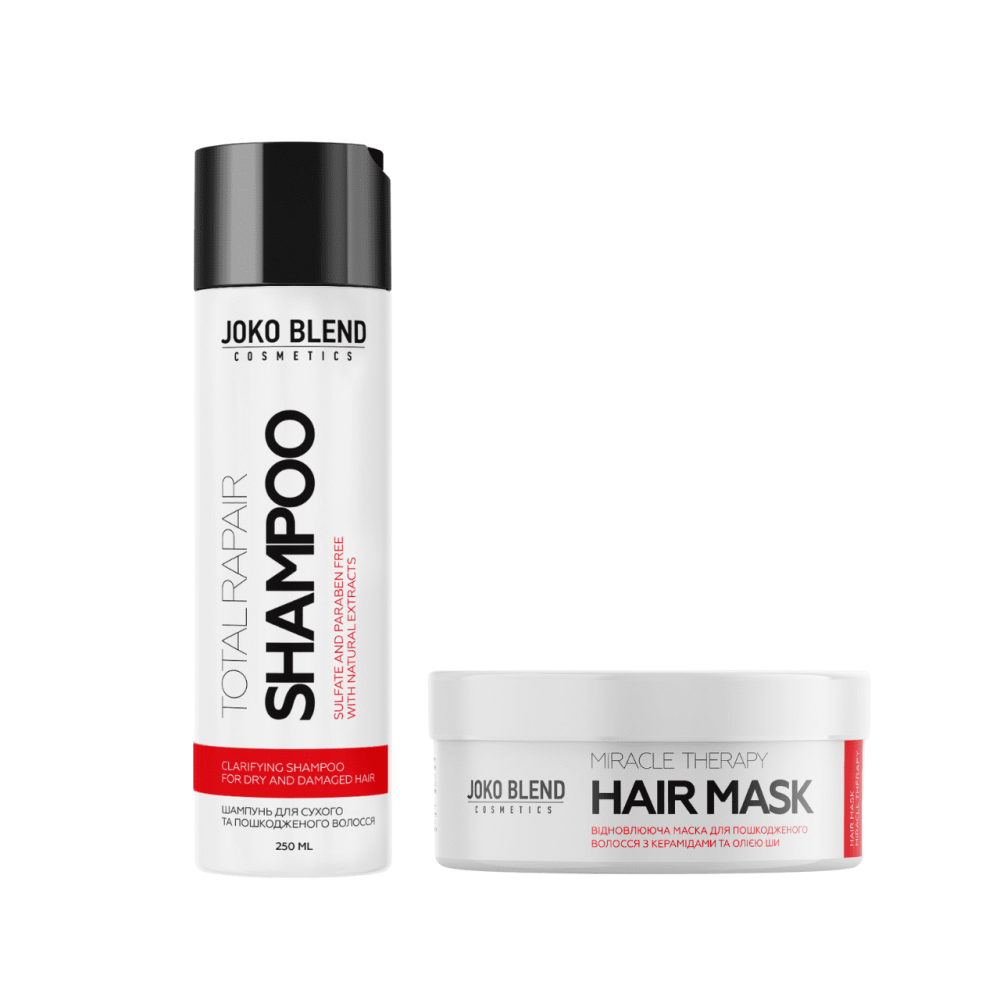 Набор для восстановления сухих и поврежденных волос Joko Blend