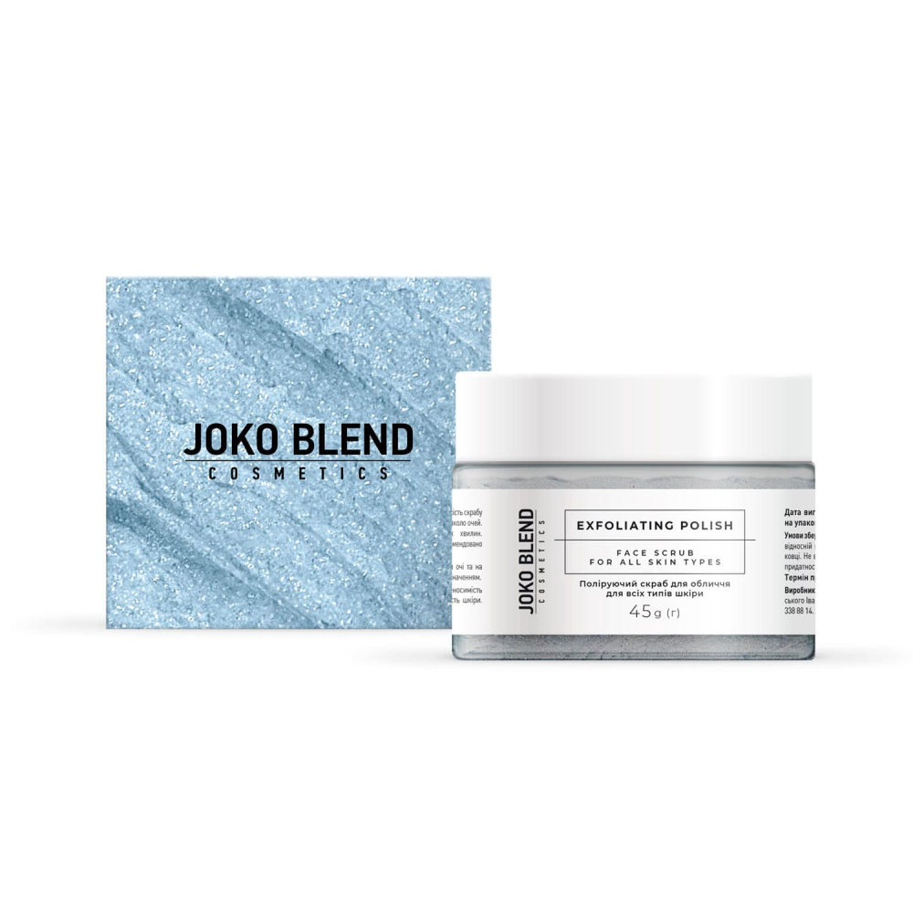 Поліруючий скраб для обличчя для всіх типів шкіри Joko Blend 45 г