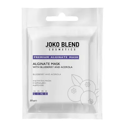 Альгінатна маска з чорницею і ацеролою Joko Blend 20 г