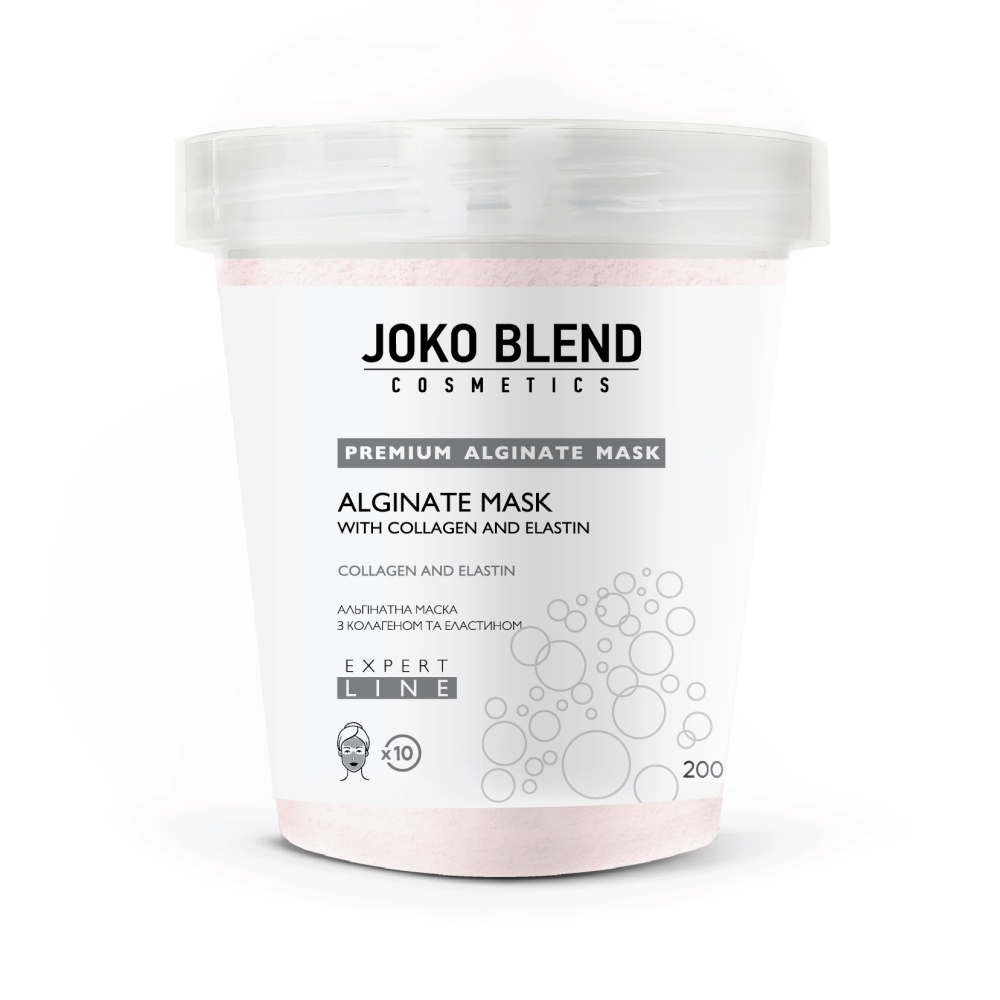 Альгінатна маска ефект ліфтингу з колагеном і еластином Joko Blend