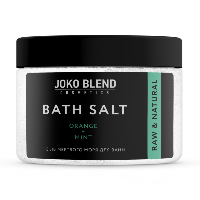Сіль Мертвого моря для ванн Апельсин-М'ята Joko Blend 300 гр