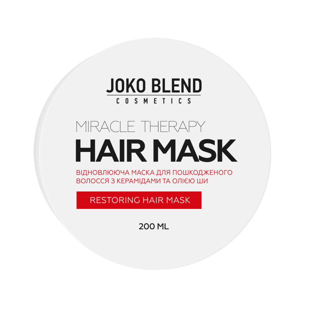 Маска відновлююча для пошкодженого волосся Miracle Therapy Joko Blend 200 мл