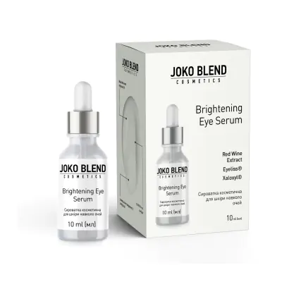 Сироватка пептидна для шкіри навколо очей Brightening Eye Serum Joko Blend 10 мл