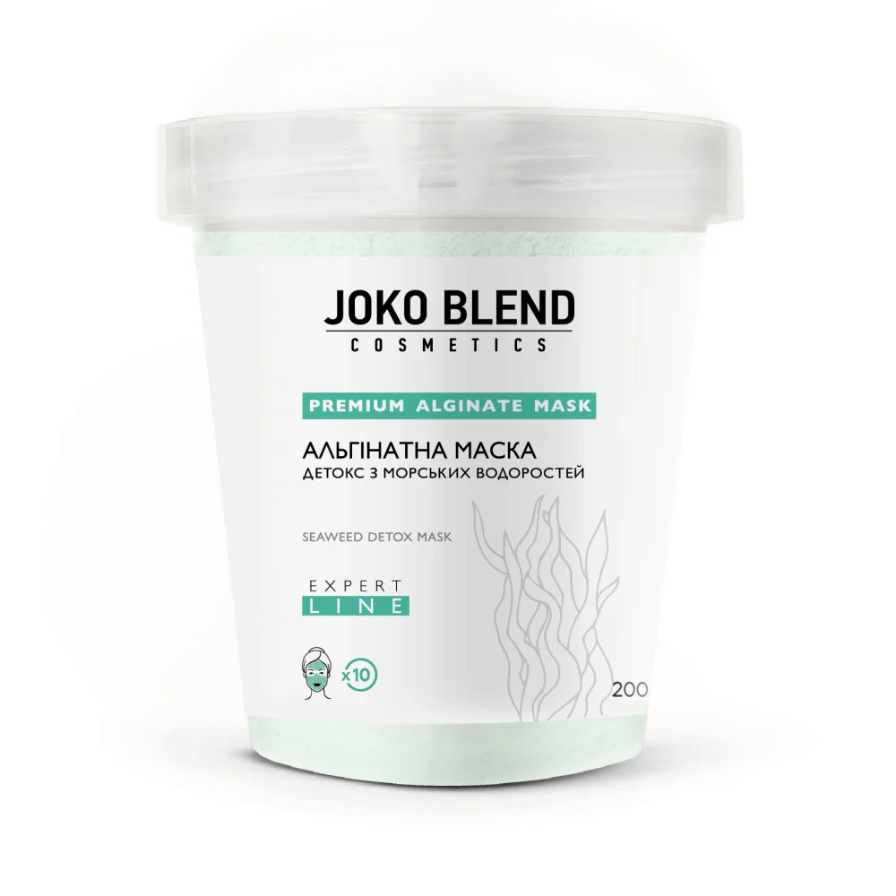 Альгінатна маска детокс з морськими водоростями Joko Blend 200 г