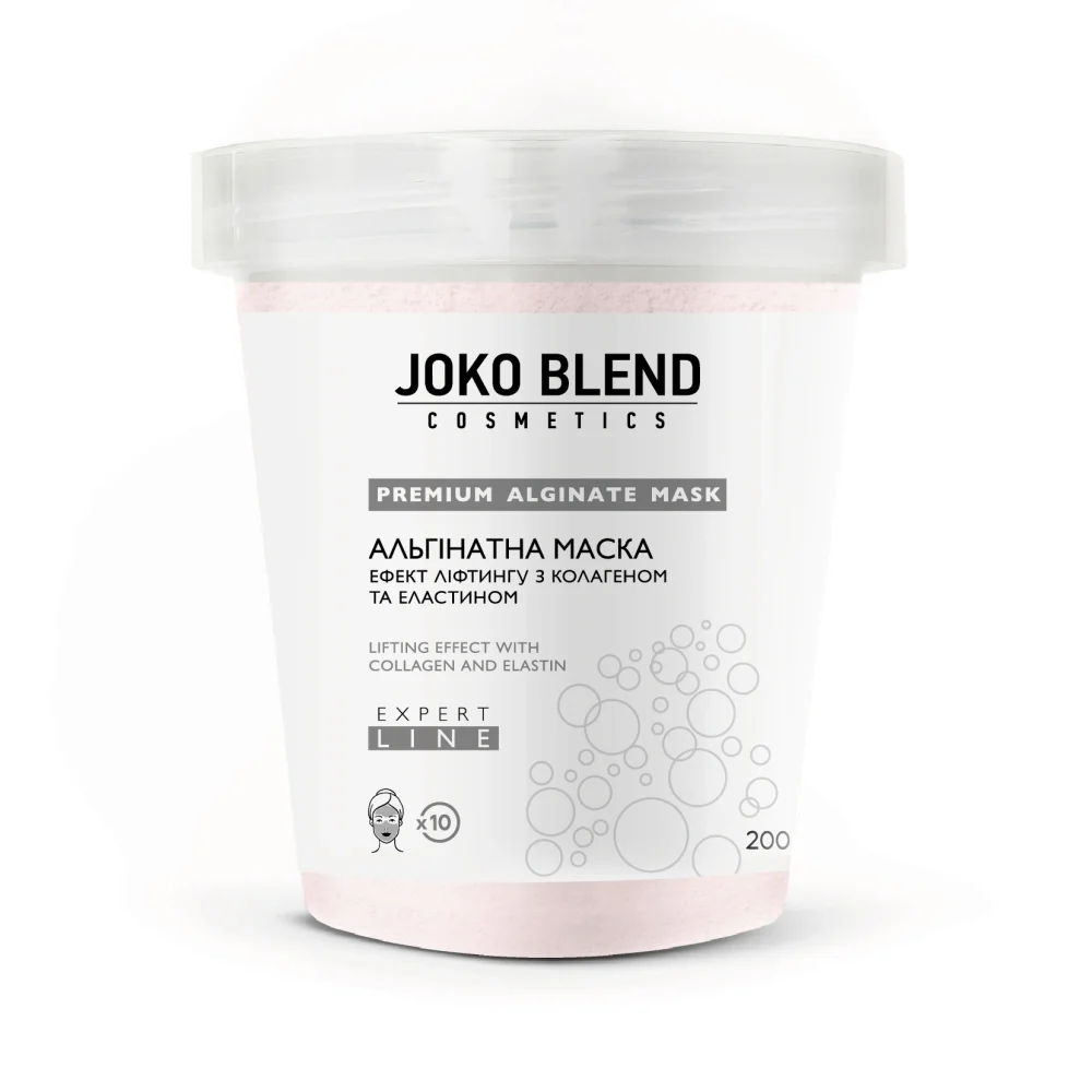 Альгинатная маска эффект лифтинга с коллагеном и эластином Joko Blend 200 г